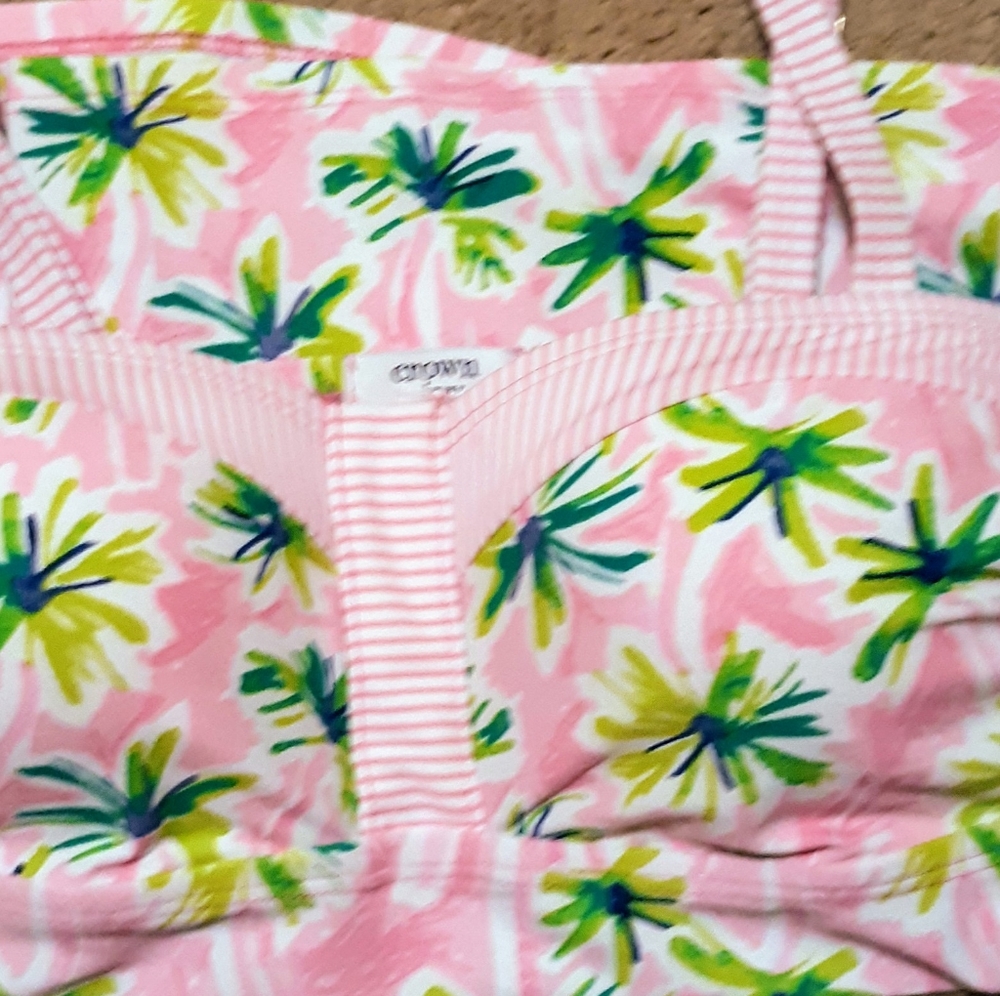 Crown & Ivy tankini swim top small NWT *D - Picture 5 of 6